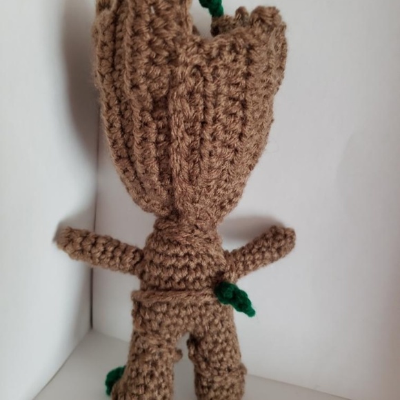 Crochet Groot Inspired Amigurumi - Picture 4 of 7